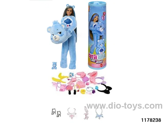 11.5 inch 12 jointed doll set
