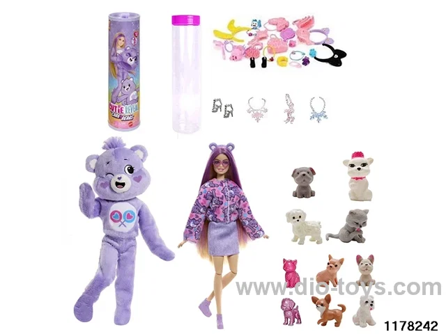 11.5 inch 12 jointed doll set