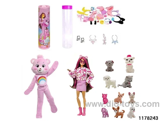 11.5 inch 12 jointed doll set