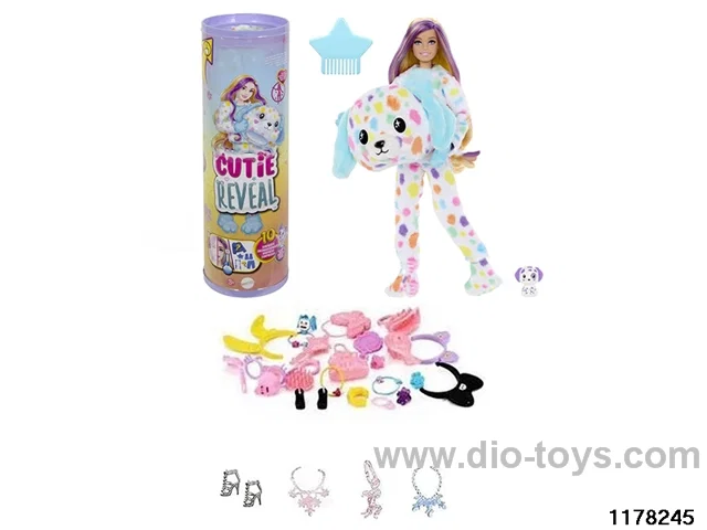 11.5 inch 12 jointed doll set