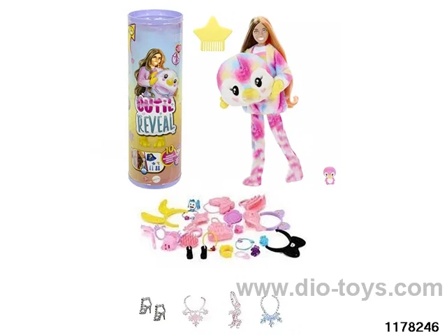 11.5 inch 12 jointed doll set