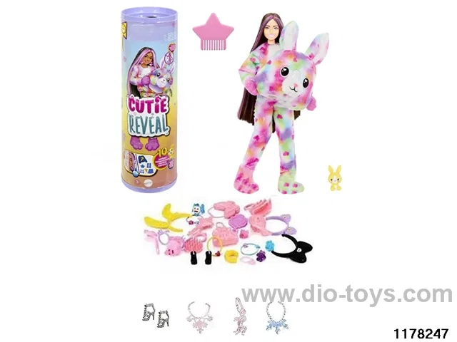 11.5 inch 12 jointed doll set