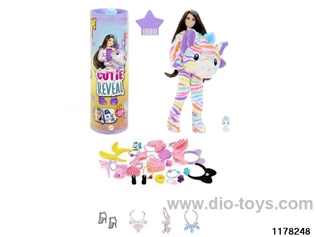 11.5 inch 12 jointed doll set
