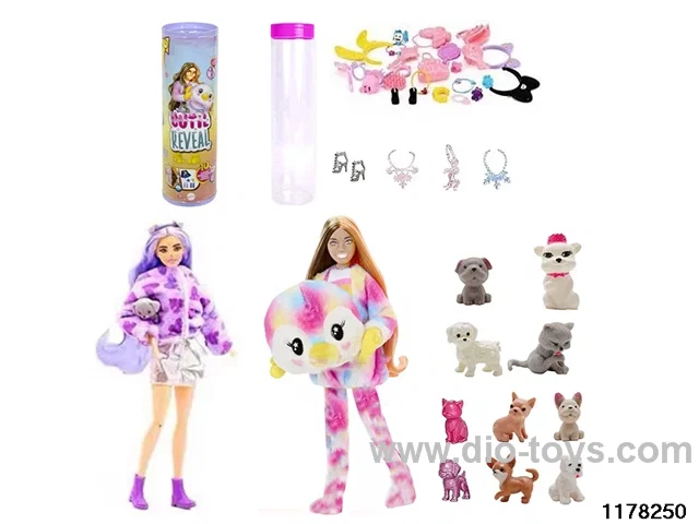 11.5 inch 12 jointed doll set