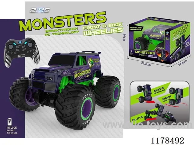 1:10 2.4G Stunt Standing Big Wheels (WITH GYRO)