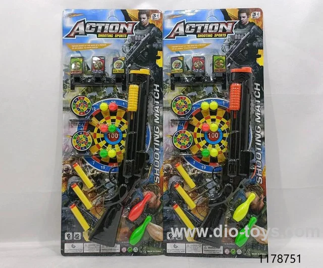 Soft bullet gun