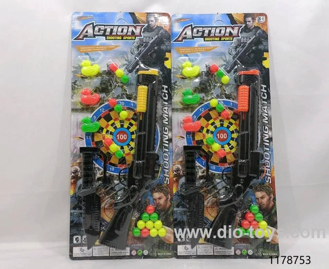 Soft bullet gun
