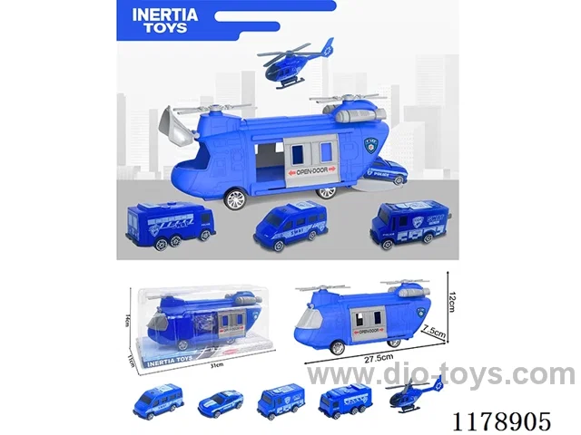 Stowage Inertial Transportation Plane for Police Scene