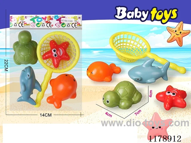 Net Fishing Blowfish 5-Piece Set