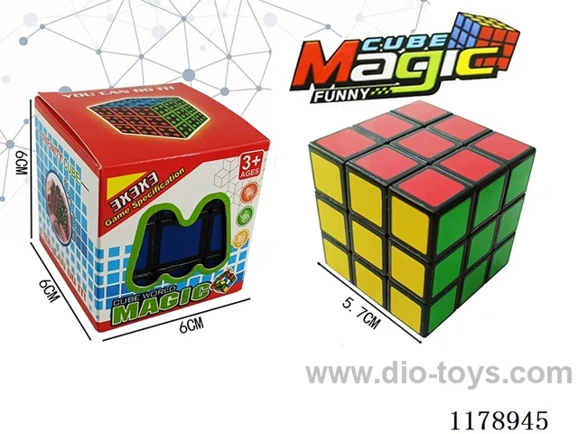 5.7 Magic Square without Hole and Spring in Six Colors (black background)