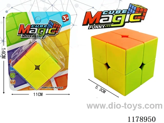 5.3 Second Order Magic Cube with Holes and Spring in Six Solid Colors