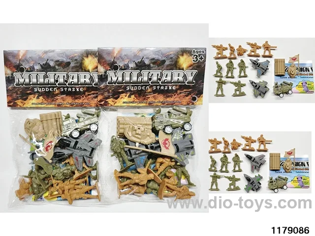 pull back Warplanes military set