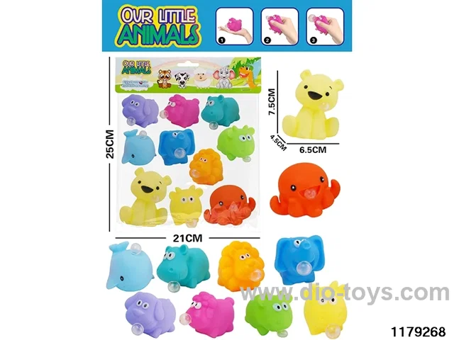 Bubble Spitting Animal Set