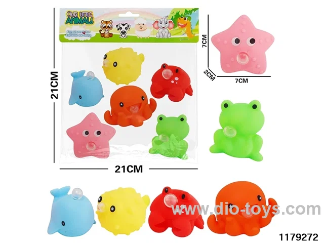 Bubble Spitting Animal Set