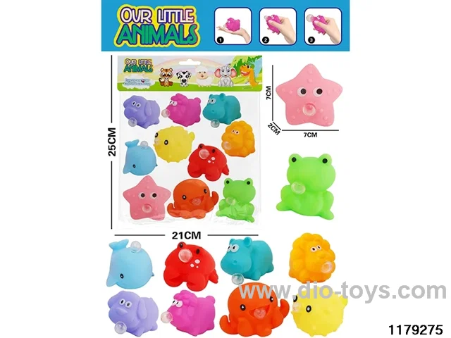 Bubble Spitting Animal Set