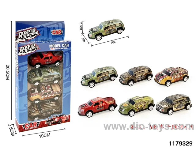 pull back car 4pcs