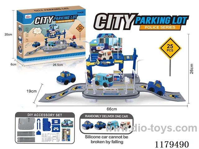 Police Vinyl Vehicle - Parking Lot