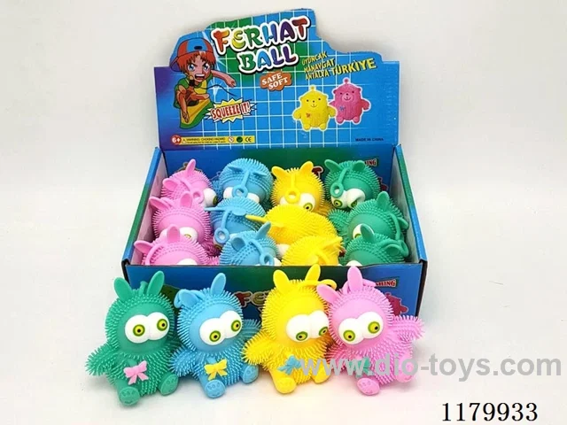 Light Up Furball Toys 12PCS included 3*AG13