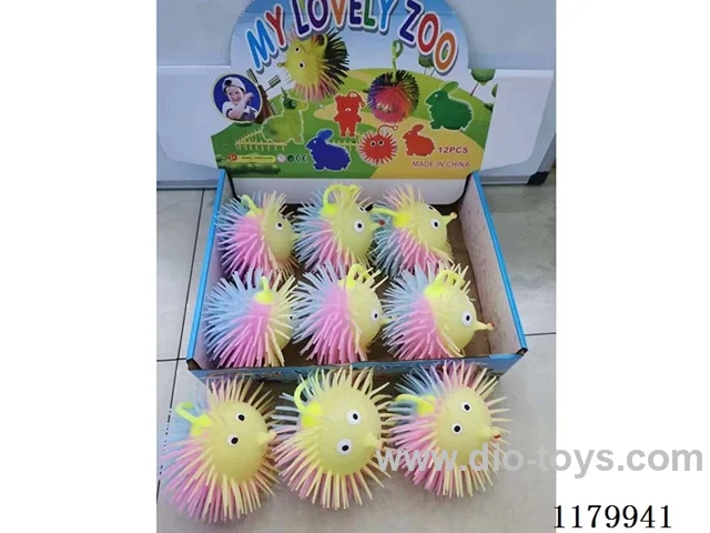 60g Light Up Furball Toys