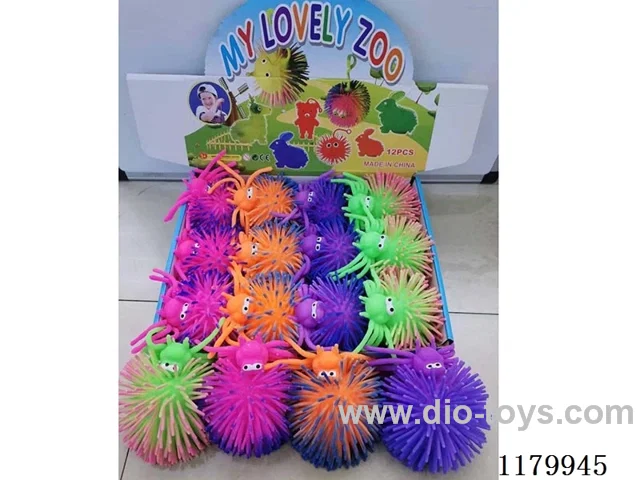 Light Up Furball Toys 16PCS