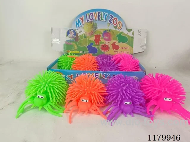 Light Up Furball Toys 16PCS