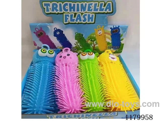 Light Up Furball Toys 12PCS