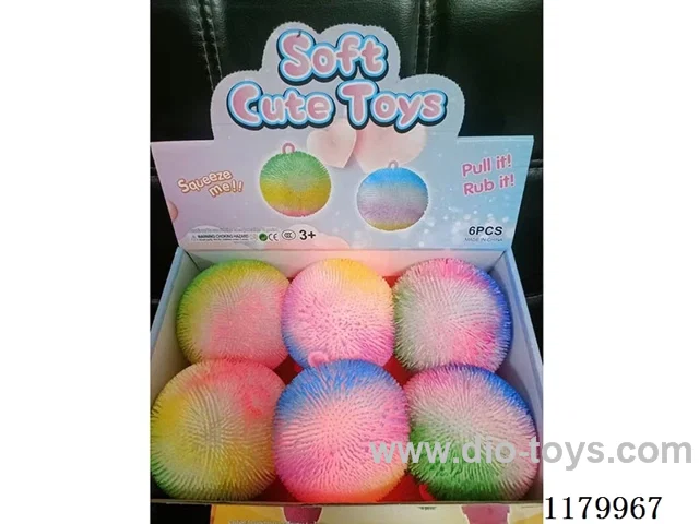12CM Light Up Furball Toys