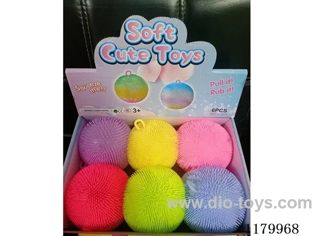 12CM Light Up Furball Toys