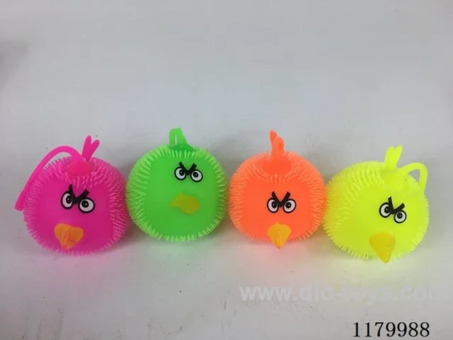 Light Up Furball Toys 24PCS