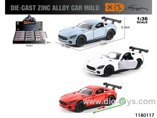 1:36 Alloy pull back car