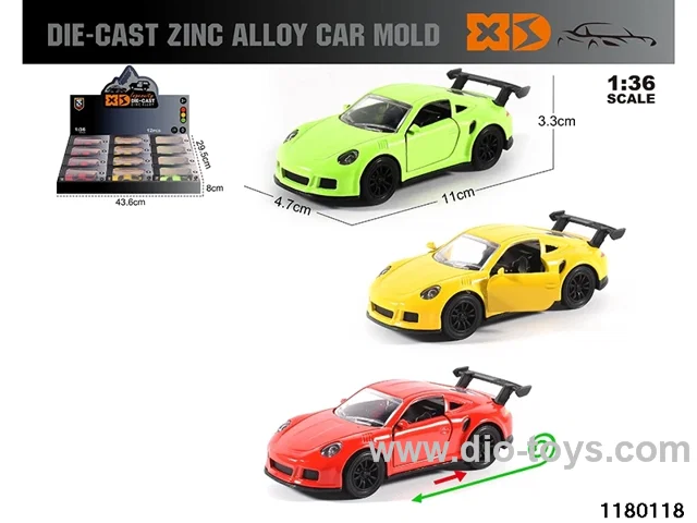 1:36 Alloy pull back car