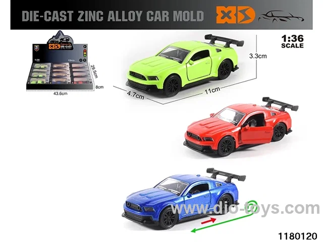 1:36 Alloy pull back car