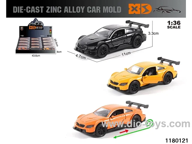 1:36 Alloy pull back car