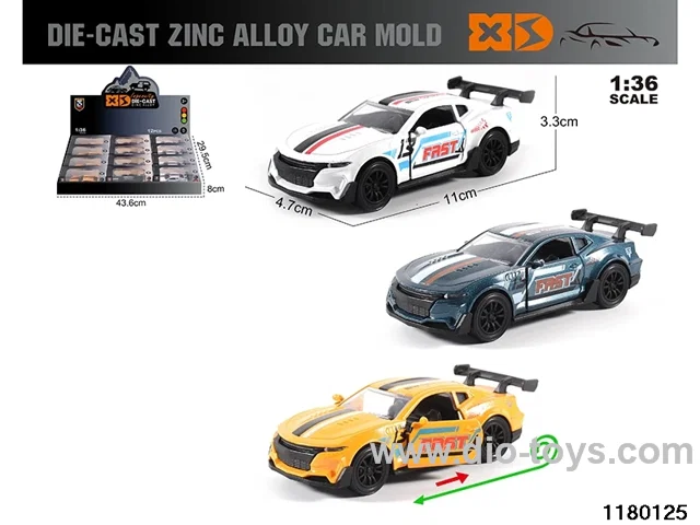 1:36 Alloy pull back car