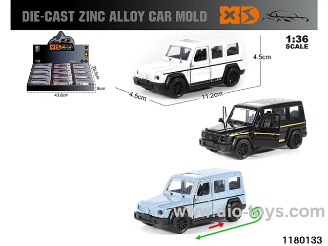 1:36 Alloy pull back car