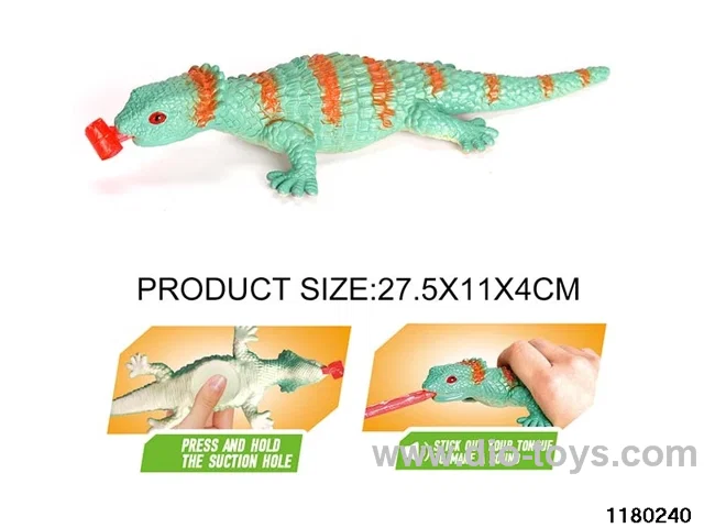 Vinyl Dinosaur Model（Pressing the tongue）
