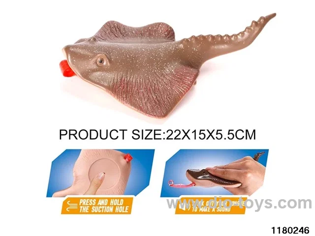 Vinyl Devilfish Model（Pressing the tongue）