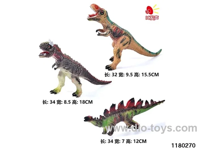 Vinyl Dinosaur Model with IC