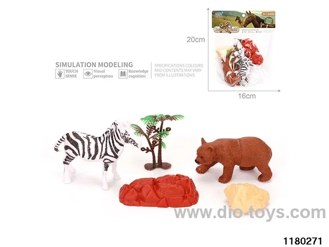PVC Animal Models（5pcs）
