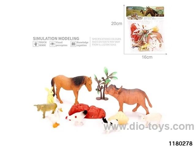 PVC Animal Models（10pcs）