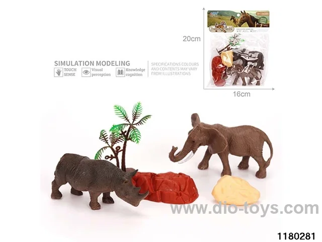 PVC Animal Models（5pcs）