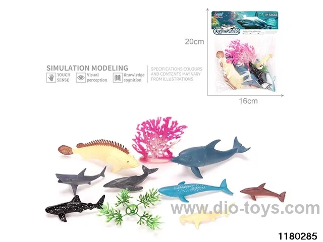 PVC marine animal model（10pcs）