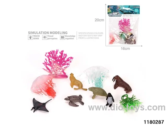 PVC marine animal model（10pcs）