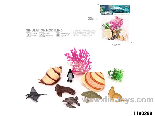 PVC marine animal model（10pcs）