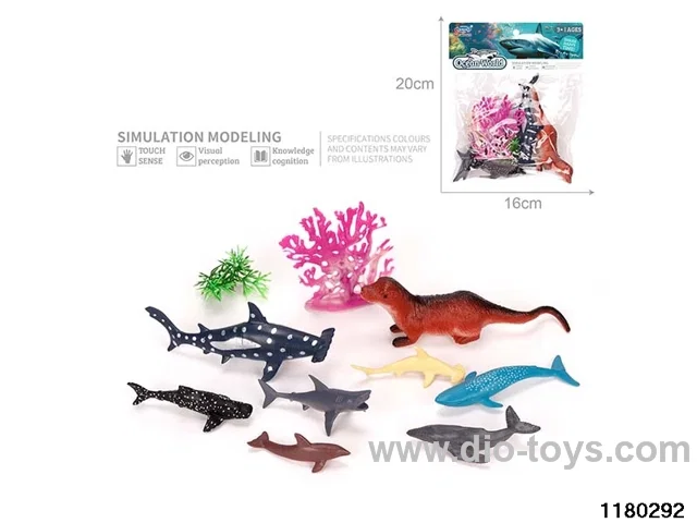 PVC marine animal model（10pcs）