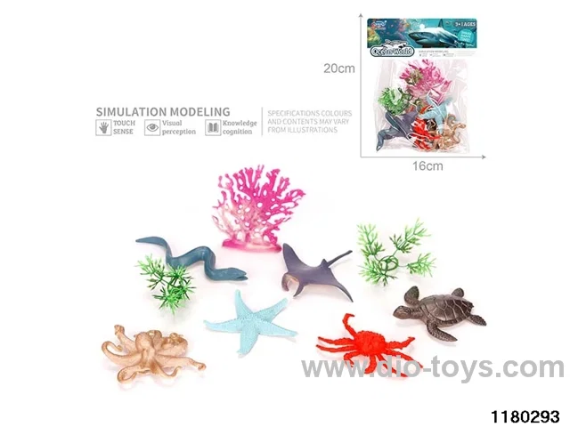 PVC marine animal model（10pcs）