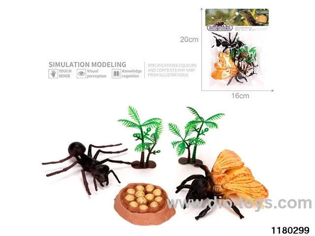 PVC Insect Model（5pcs）