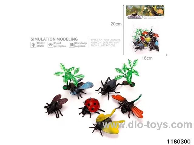 PVC Insect Model（8pcs）