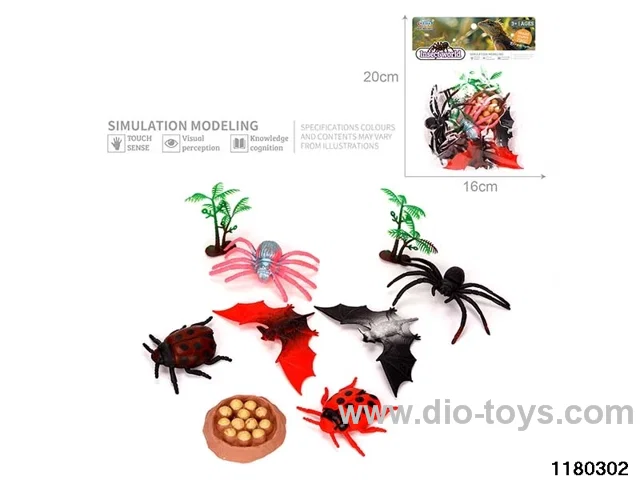 PVC Insect Model（9pcs）