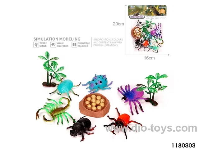 PVC Insect Model（9pcs）